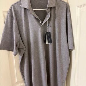 Classic Gray Polo Shirt for Men